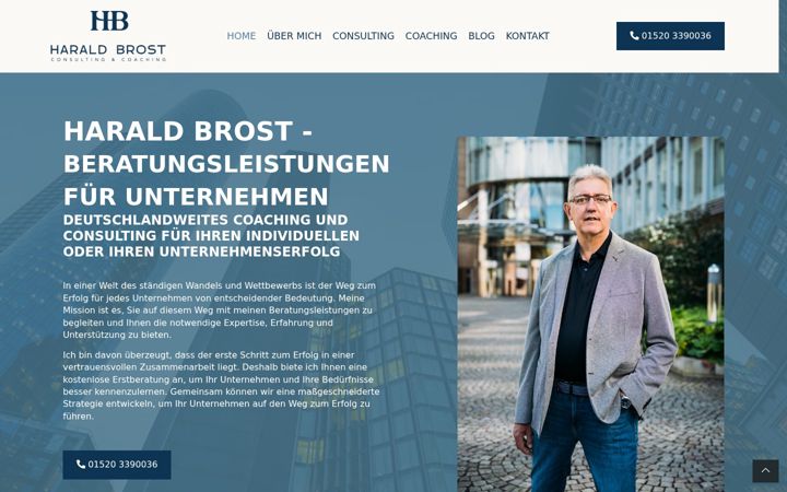 Screenshot of haraldbrost-consulting-coach.de