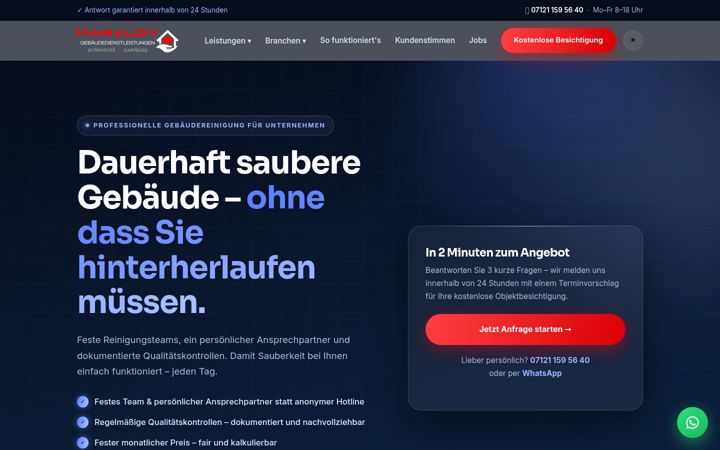 Screenshot of haraldy.com