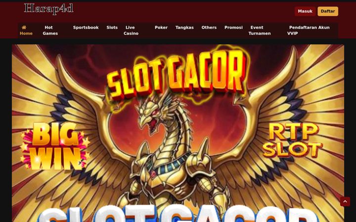 Screenshot of harap4d.com