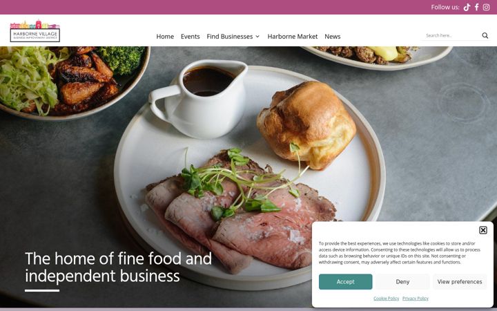 Screenshot of harborne-village.com