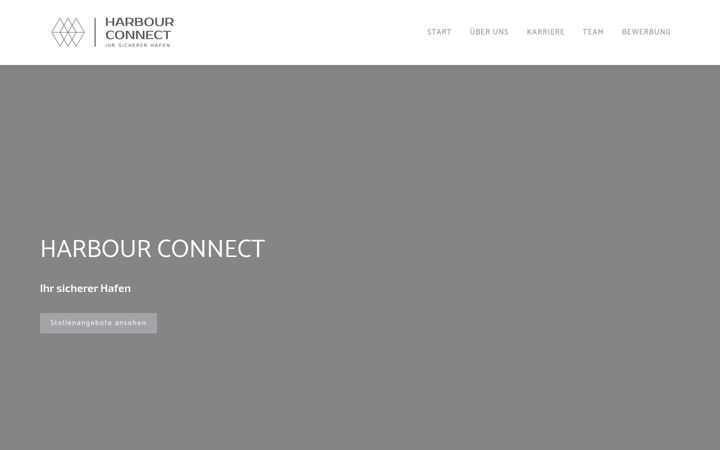 Screenshot of harbour-connect.de