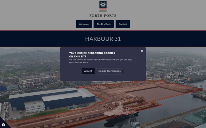 Screenshot of harbour31.com