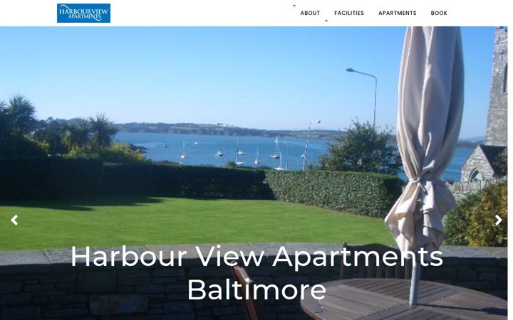 Screenshot of harbourapartments.ie