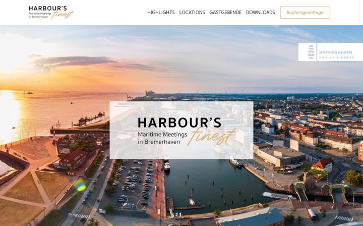Screenshot of harbours-finest.de