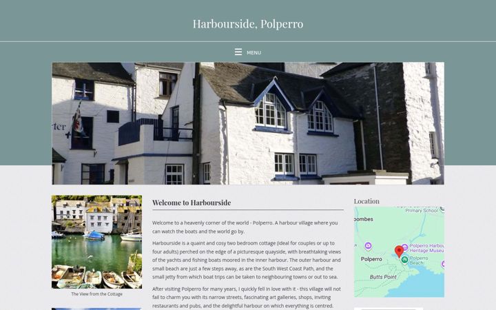 Screenshot of harboursidepolperro.co.uk