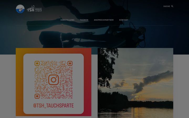 Screenshot of harburg-tauchen.de