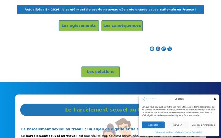 Screenshot of harcelement-sexuel-travail.com