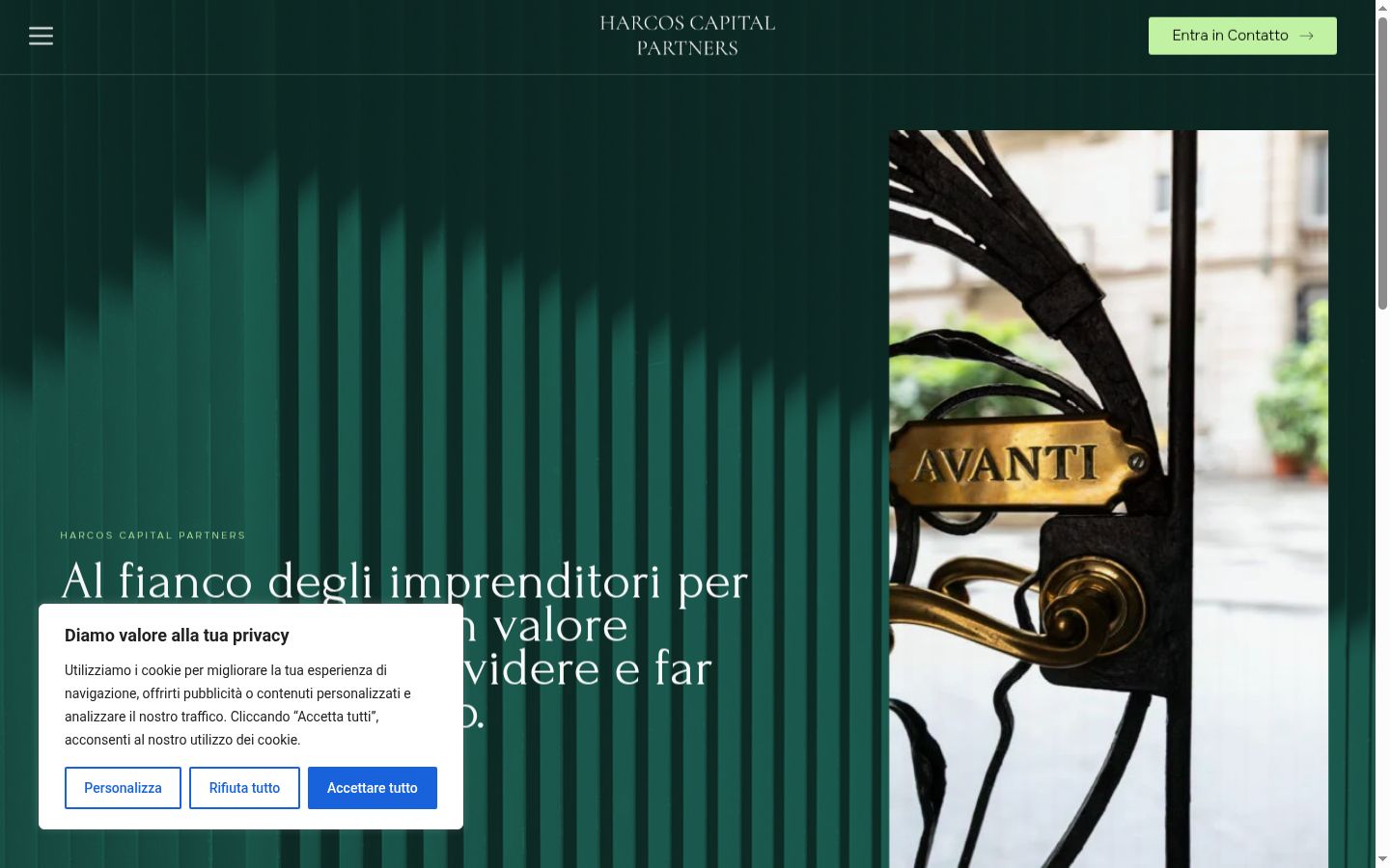 Screenshot tal-banner tal-kunsens muri qabel kwalunkwe interazzjoni