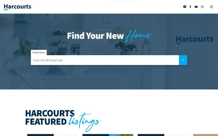Screenshot of harcourtsna.com