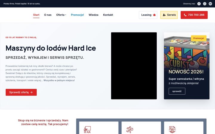 Screenshot of hard-ice.pl
