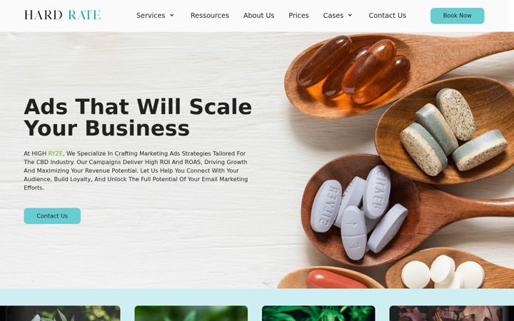 Screenshot of hard-rate.com