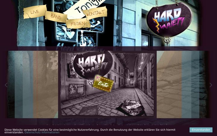 Screenshot of hard-variety.de