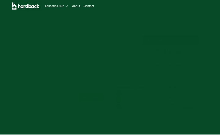 Screenshot of hardback.co