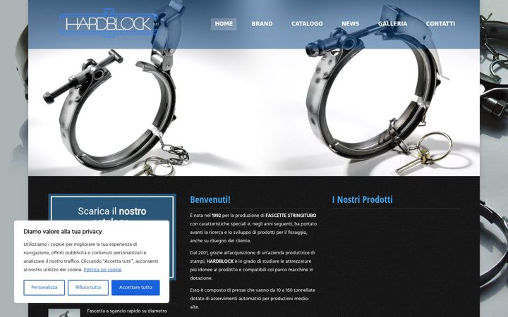 Screenshot of hardblock.it
