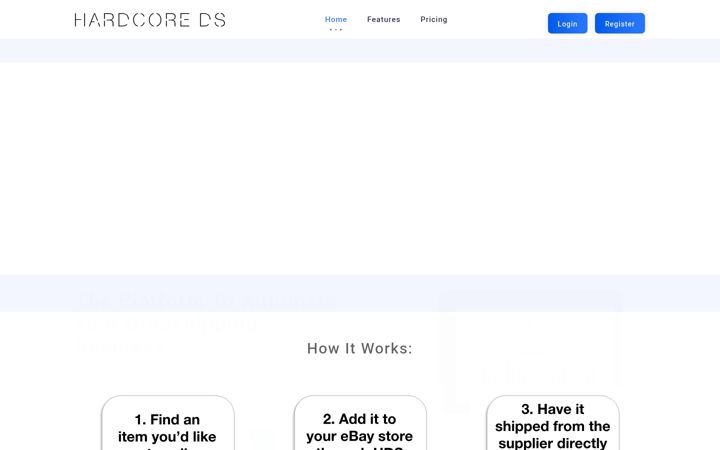 Screenshot of hardcoreds.com