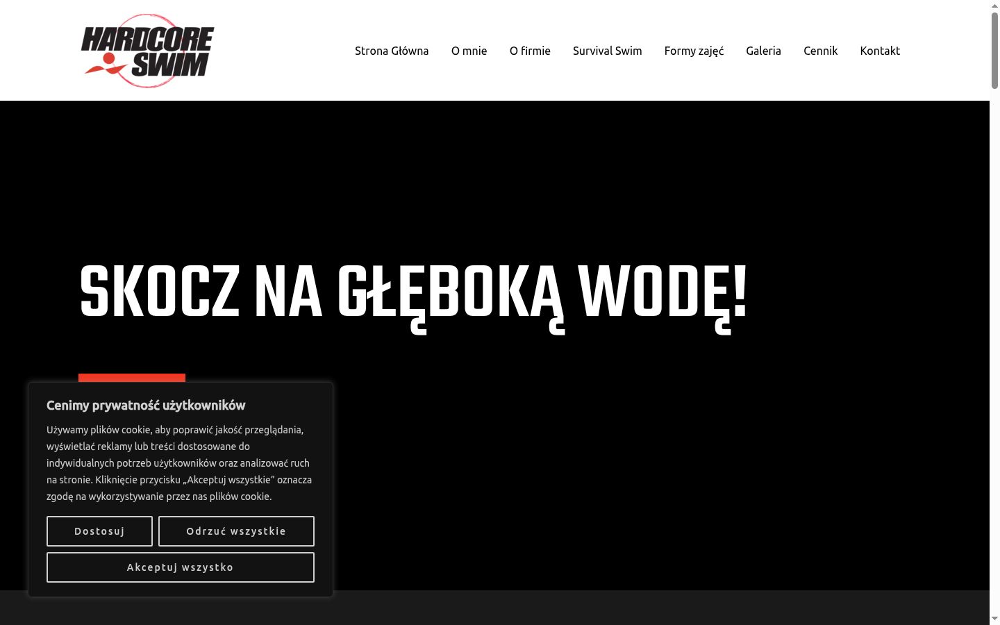 Kuvakaappaus suostumusbannerista, joka näytettiin ennen mitään vuorovaikutusta