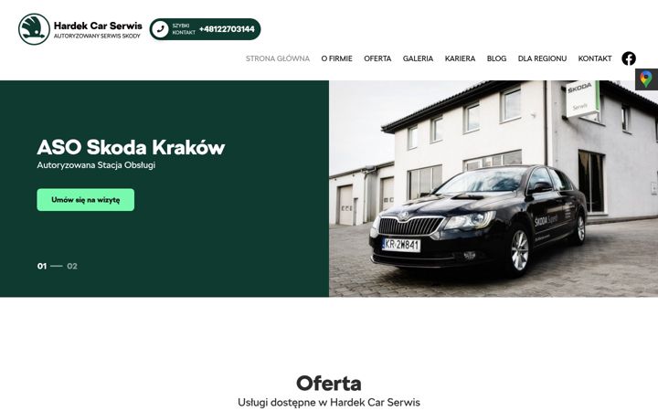 Screenshot of hardek.com.pl