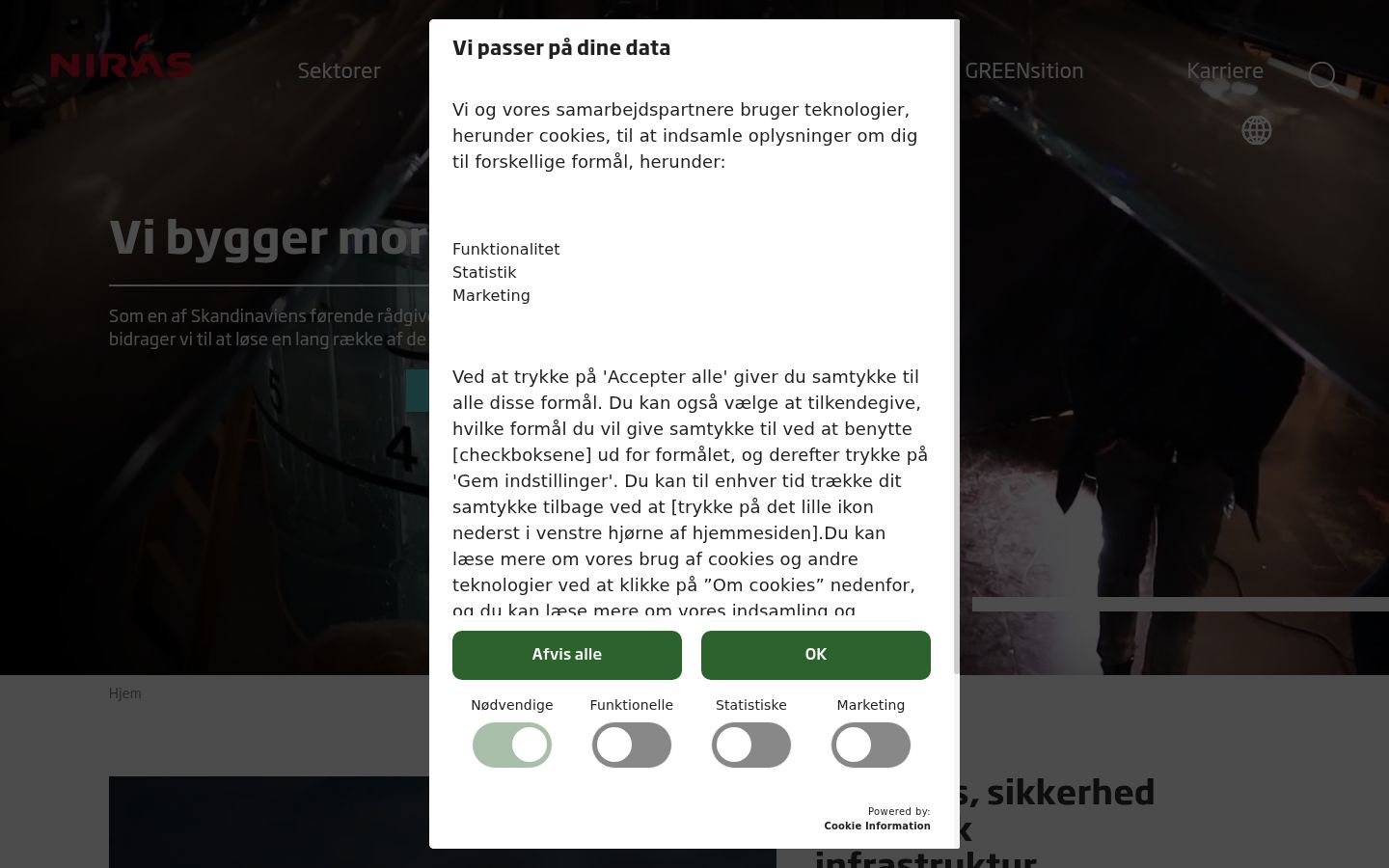 Kuvakaappaus suostumusbannerista, joka näytettiin ennen mitään vuorovaikutusta