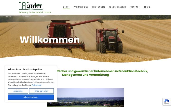 Screenshot stránky harder-barnin.de