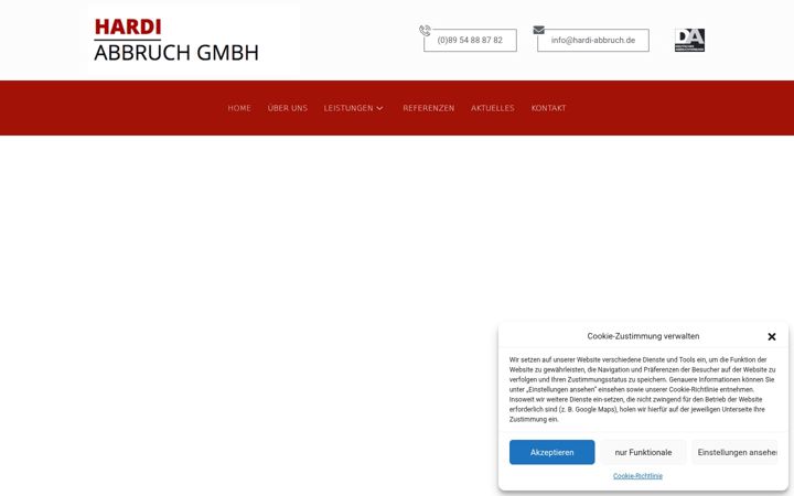 Screenshot stránky hardi-abbruch.de