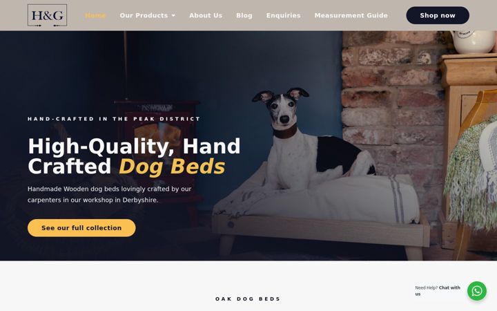 Screenshot of hardingandgreen.co.uk