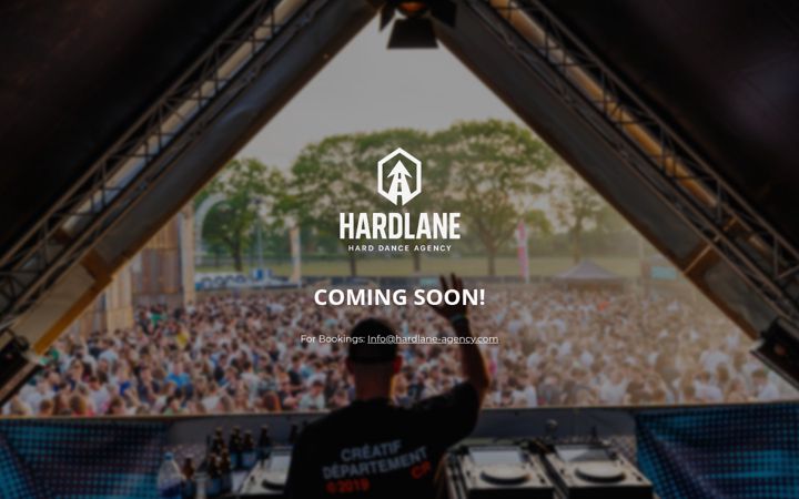 Screenshot of hardlane-agency.com