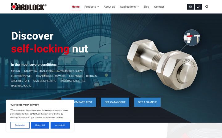 Screenshot of hardlock.eu