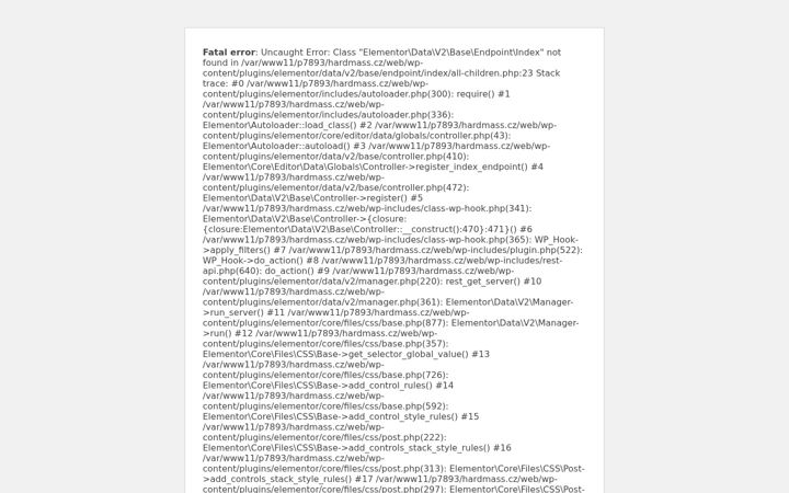 Screenshot of hardmass.cz