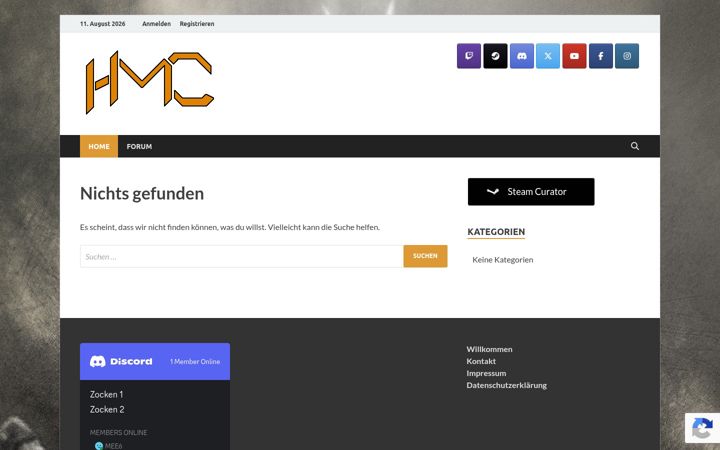 Screenshot of hardmcasual.net