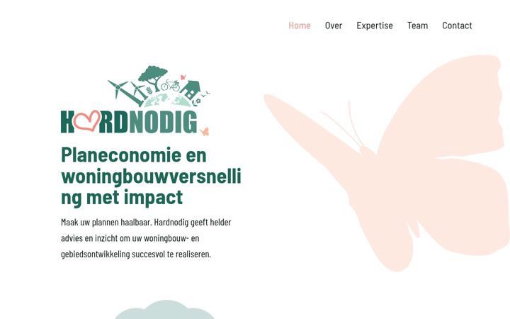 Screenshot of hardnodig.com