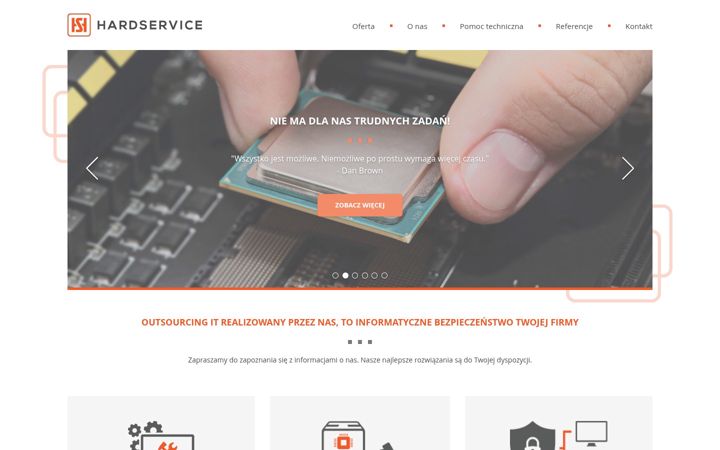 Screenshot of hardservice.pl