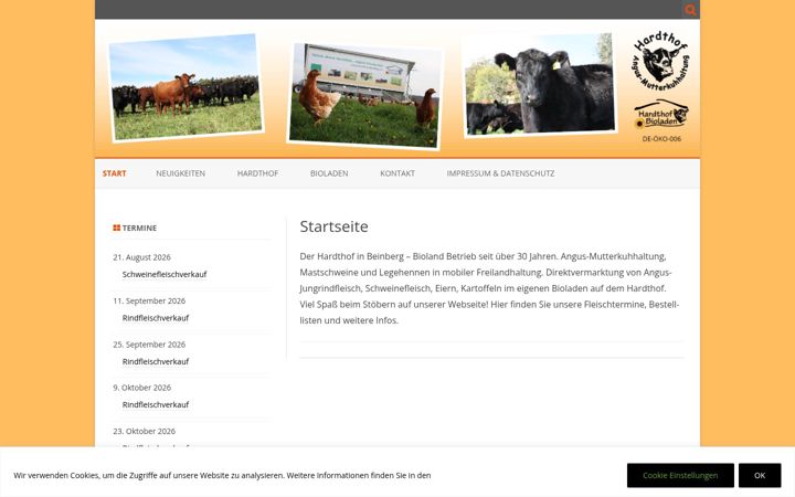 Screenshot of hardthof-beinberg.de