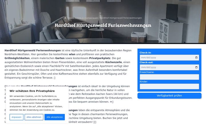 Screenshot of hardthofhurtgenwaldferienwohnungen.top