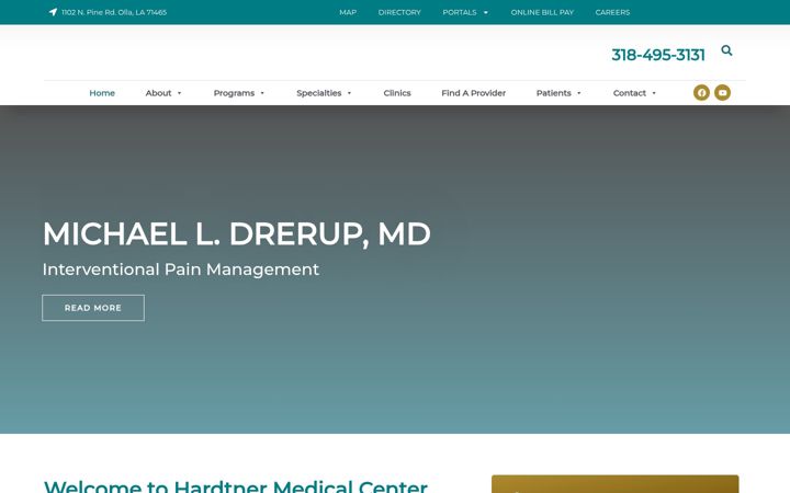 Screenshot of hardtnermedical.com