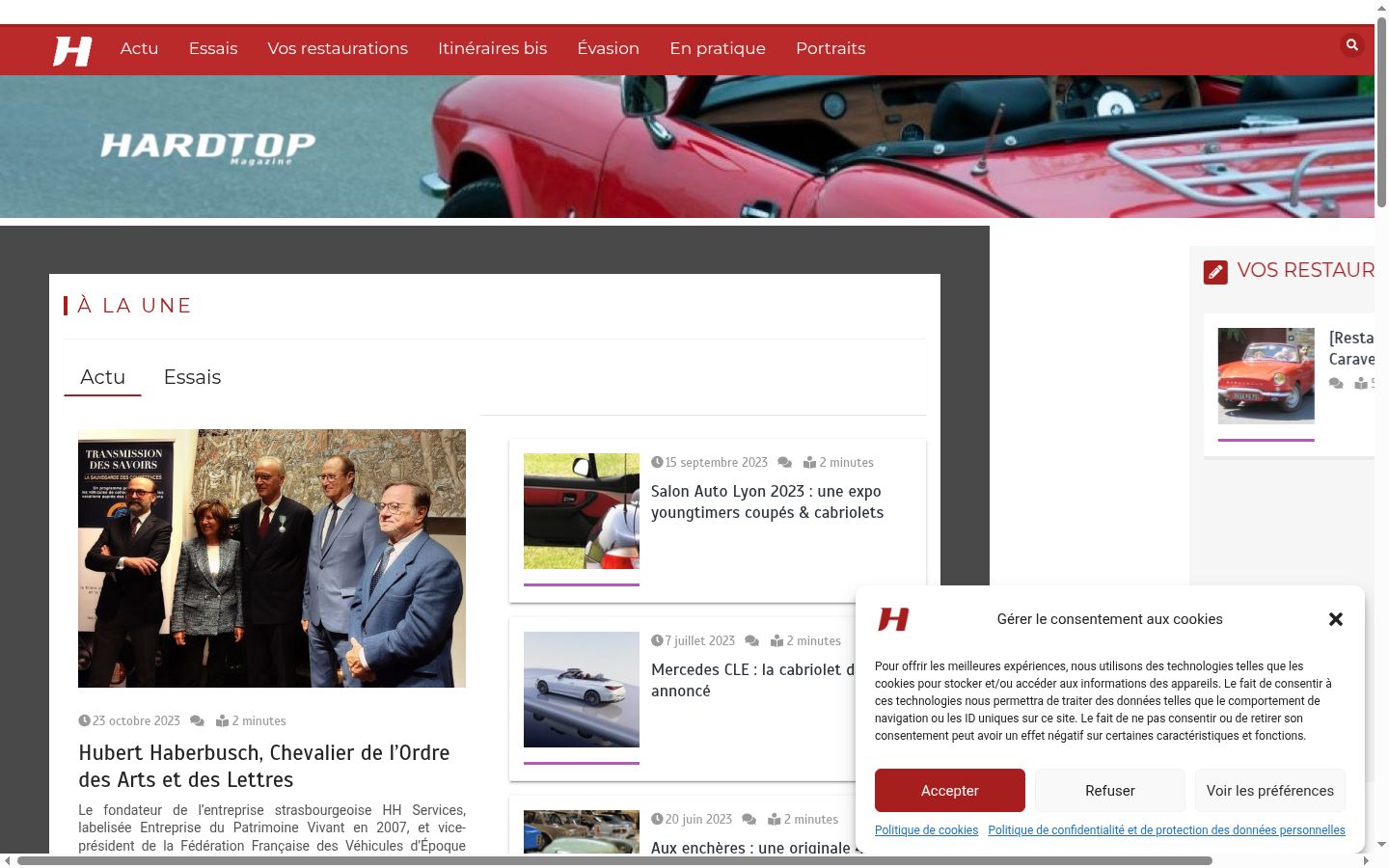 Screenshot van de toestemmingsbanner zoals getoond vóór enige interactie