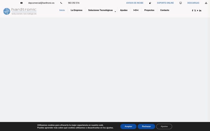 Screenshot of hardtronic.es