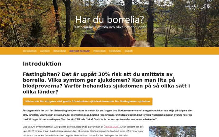 Screenshot of harduborrelia.se