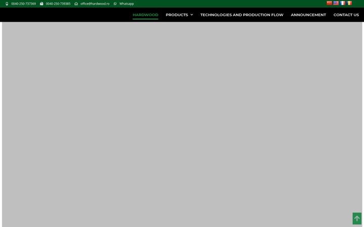 Screenshot of hardwood.ro