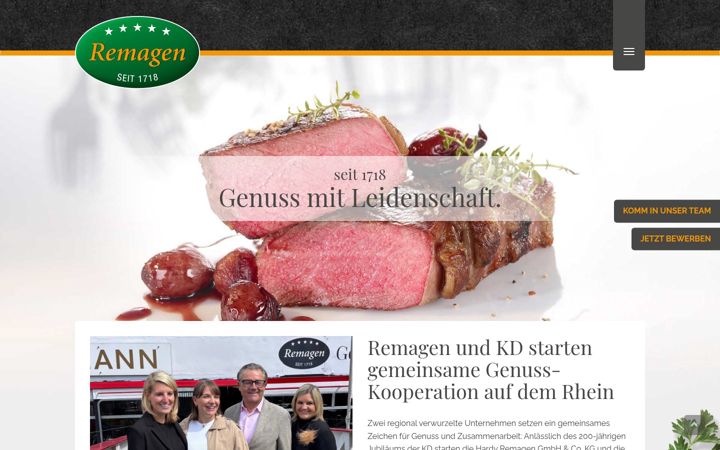Screenshot of hardy-remagen.com