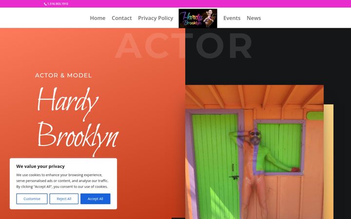 Screenshot of hardybrooklyn.com