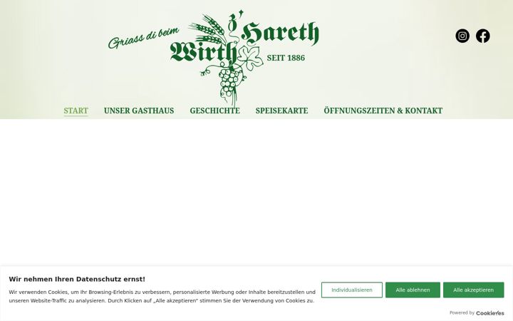 Screenshot of hareth.at