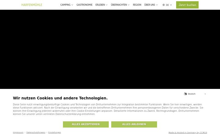 Zrzut ekranu harfenmuehle.de