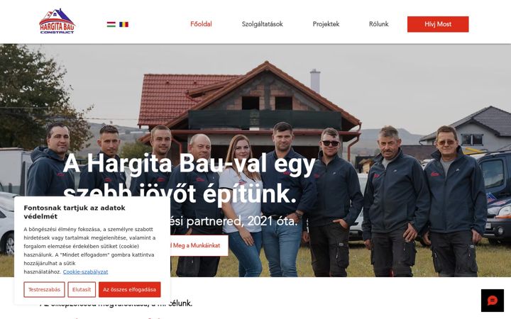 Screenshot of hargitabau.ro