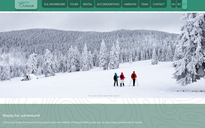 Screenshot of hargitaoutdoor.com