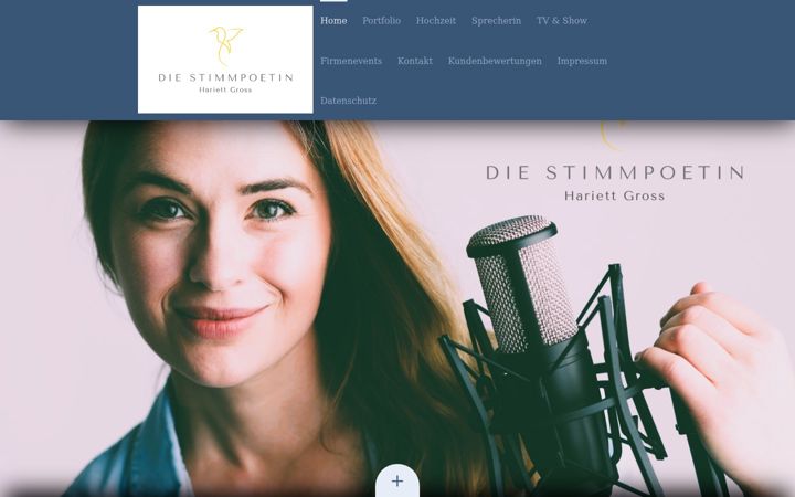 Screenshot of hariettgross.de