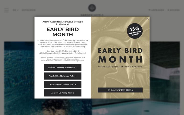 Screenshot of harischhotels.com