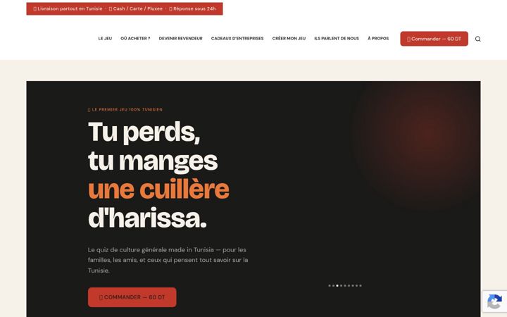 Screenshot of harissa-lejeu.com