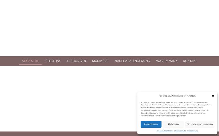 Screenshot of harkavenko-nagelstudio.de