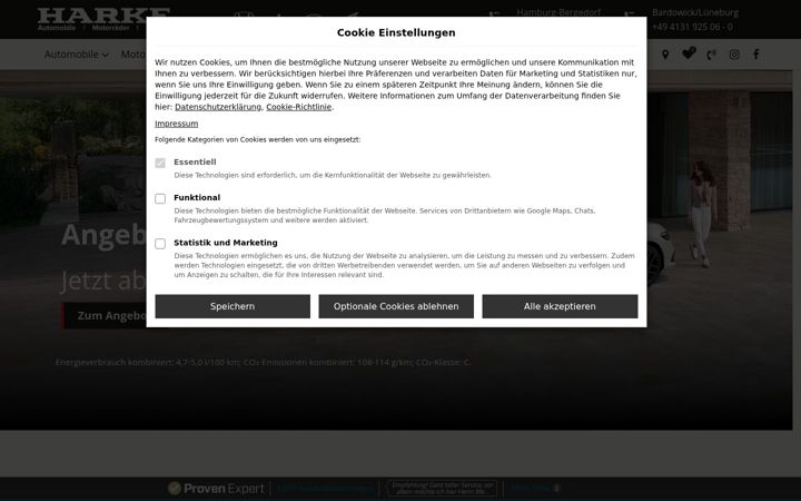 Screenshot of harke-motors.de