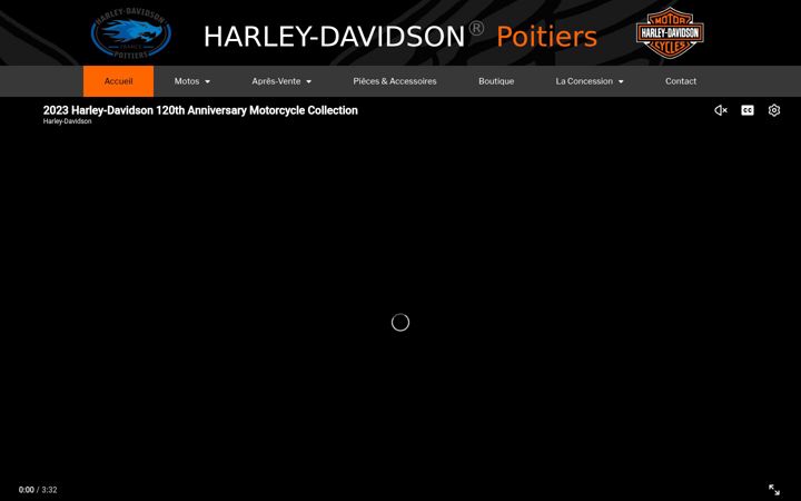Screenshot of harley-davidson-poitiers.com